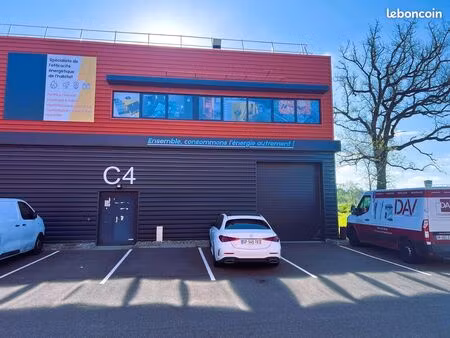 local d’activité récent 375 m² – bureaux + entrepôt – accès pl – muret