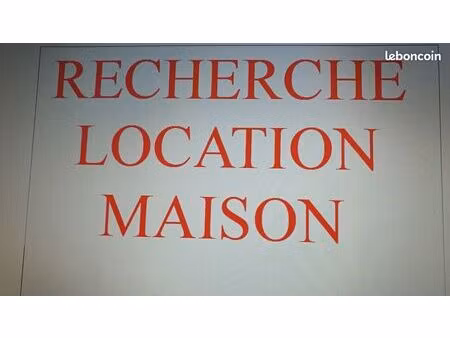 recherche maison en location