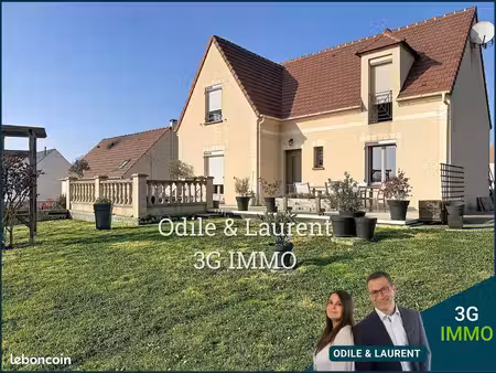 maison familiale avec cheminée et sous-sol total | clermontois (etouy)