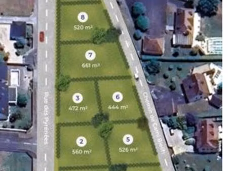 terrain 472 m² benejacq