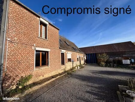 vente | ferme | 6p | 3ch | 195 m² | prisches | expo sud-ouest | jardin