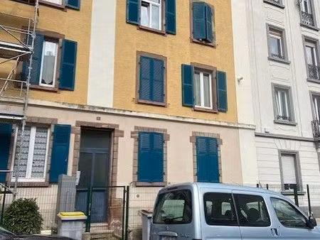 mulhouse 2 pièces 40 m2 1er étage quartier calme et bien coté (daguerre/pierrefontaine)