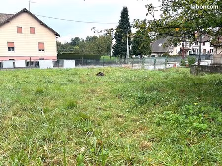 vente | terrain constructible | 396 m² | aspach-le-bas