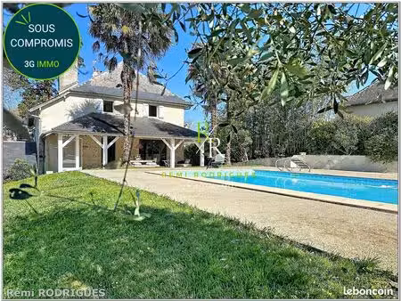 vente | maison | 7p | 4ch | 171.52 m² | garlin | expo sud-est | terrasse · piscine