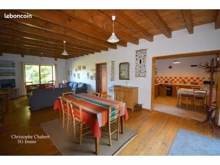 vente | maison en pierre | 6ch | 232 m² | rochefort-montagne | terrasse