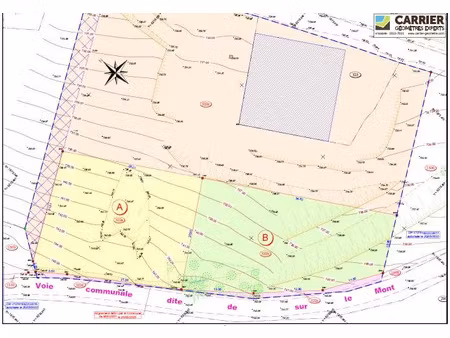 vente terrain 626 m² à mieussy (74440)  80 000 €