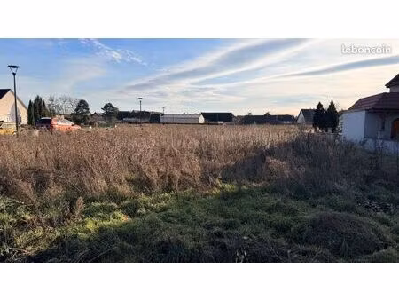 terrain 394 m² houssen