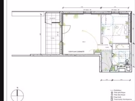 appartement t2 43 m² + jardin 85 m² + parking – colmar croix-blanche