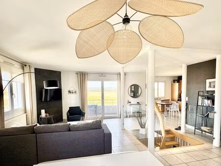 duplex inversé 116 m² avec vue panoramique – 2 terrasses – garage