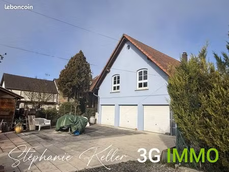 vente | maison | 3p | 2ch | 79.6 m² | hilsenheim | expo sud | terrasse · jardin