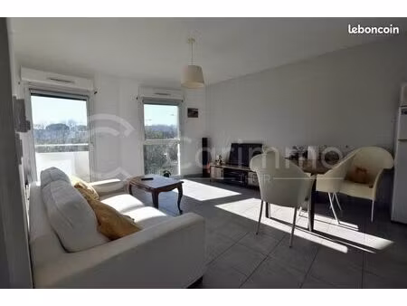 canohes – appartement t2 de 46m²  terrasse et parking