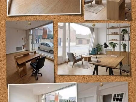 local commercial 54m² + cave - billy-berclau■​emplacement avec forte visibilité