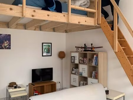 studio avec mezzanine