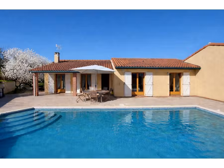 blagnac - maison 4 pièces 118 m² - garage et piscine