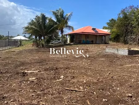 vente terrain 724 m² à le moule (97160)  110 000 €