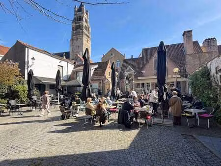 overname bistro met groot terras in centrum brugge