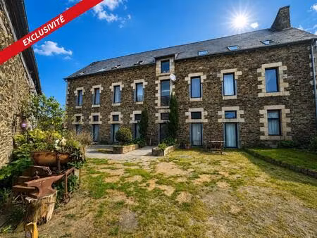 superbe propriété/ ancienne usine à lin/gîtes ou résidences /334 m2 : 6 appartements pmr  