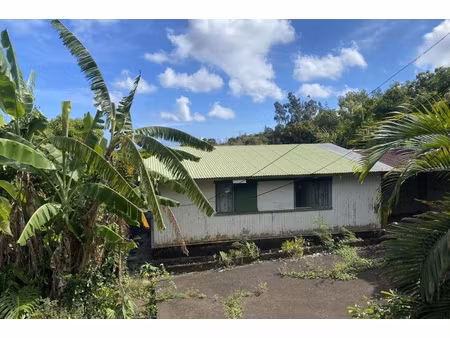 a vendre terrain 2 870 m2 avec maison de 65 m2 ravine à malh