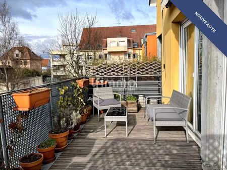 duplex lumineux avec balcon