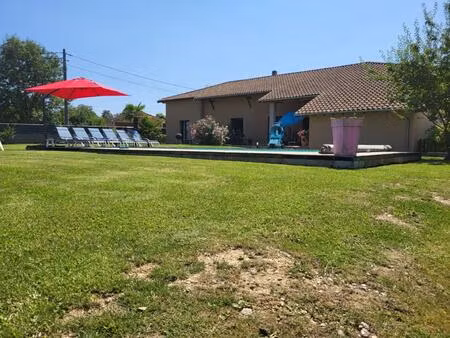 chambre d'hôtes 253 m2 hab 7 chambres 5 800 m2 de terrain