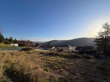 vente terrain 401 m² à la fouillouse (42480)  109 000 €