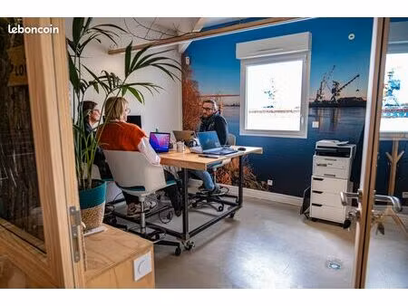 bureau privatif vue loire - coworking nantes ouest