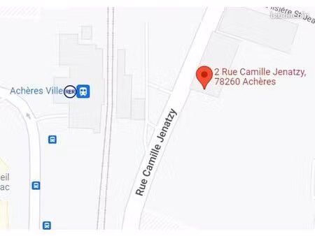 location box fermé sécurisé – face gare achères