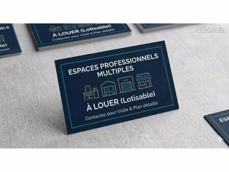 emplacement n°1 : local commercial 80 m2