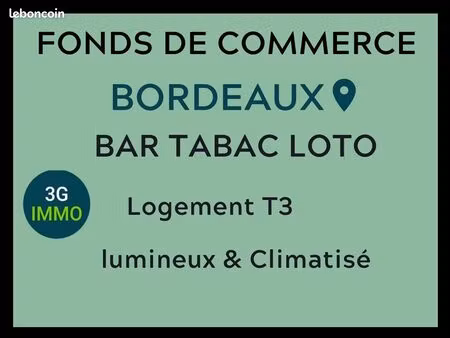 vente fonds de commerce | fonds de commerce | bordeaux | terrasse