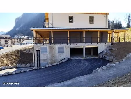 garage box fermé 2 places 25m² abondance