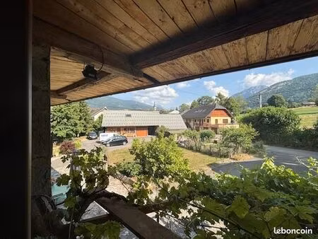 vente | maison avec dépendance | 6p | 5ch | 152 m² | lescheraines | terrasse · balcon · ja