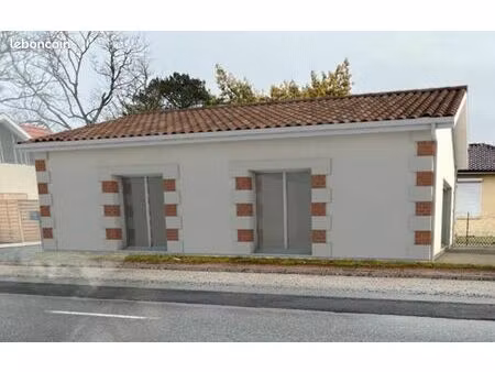 local professionnel neuf 36m² – axe principal lacanau – idéal professions libérales