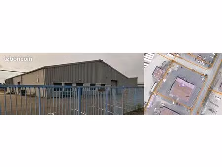 a louer batiment industriel 800 m2