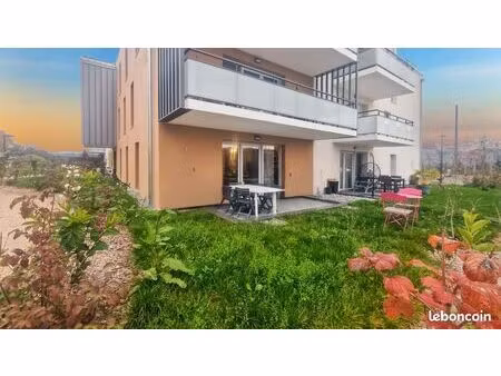 vente | appartement t3 | 3p | 2ch | 64.5 m² | rumilly | expo sud | terrasse · jardin