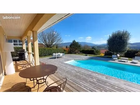 vente | maison contemporaine | 5p | 4ch | 122.07 m² | lovagny | expo sud-ouest | terrasse 