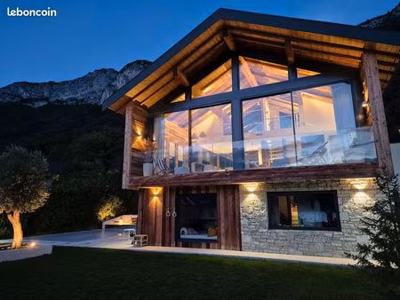 veyrier du lac - agréable maison avec une vue sur le lac et située à proximité du village