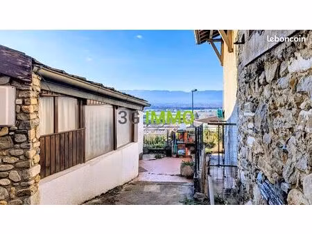 vente | maison en pierre | 4p | 2ch | 56.73 m² | saint-cergues | expo nord-ouest/ouest | t