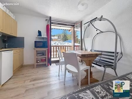 vente | studio | 1p | 17.73 m² | mieussy | expo est/sud-est | balcon