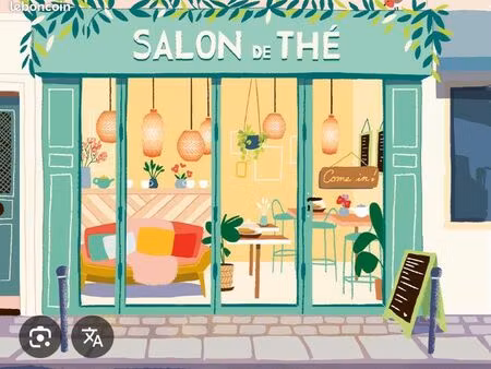 salon de thé commercial