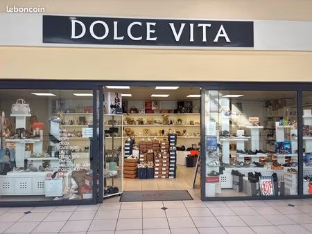 fond de commerce chaussures