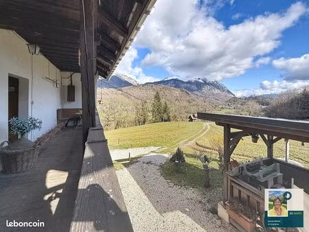 vente | ferme | 5p | 3ch | 132 m² | mieussy | expo est/nord/sud/sud-est | terrasse · balco