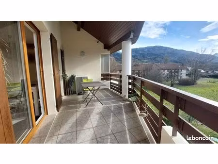 vente | appartement | 3p | 2ch | 66 m² | villaz | expo sud | terrasse · balcon