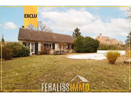 maison de plain-pied avec sous-sol !