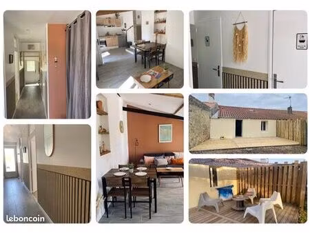 maison avec jardin et grande terrasse