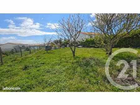 terrain 620 m² olonne sur mer
