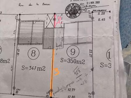 vente terrain l 'épine