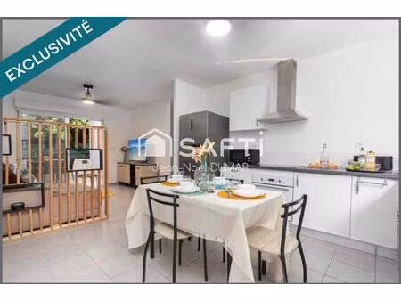 appartement t3 proche de la plage de l'anse mitan