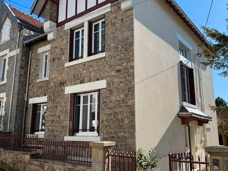 maison de caractère rénovée 6pièces avec jardin  terrasses et garage – limoges proche cent