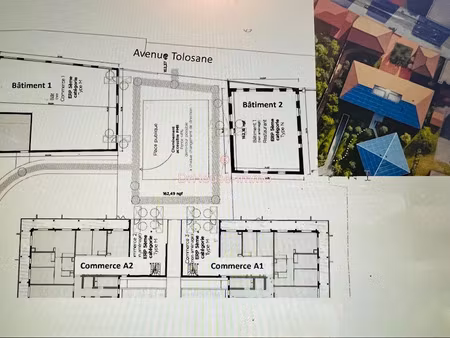vente locaux professionnels 345 m² à ramonville-saint-agne (31520)  690 000 €