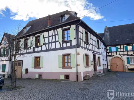 vente immeuble 7 pièces 144 m² à wintzenheim (68920)  278 000 €